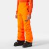 Helly-Hansen Junior Legendary Pant – Ski Pants with HELLY TECH: Waterproof, Windproof, Breathable, Extendable Length(278 Neon Orange)