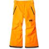 Helly-Hansen Junior Legendary Pant – Ski Pants with HELLY TECH: Waterproof, Windproof, Breathable, Extendable Length(278 Neon Orange)