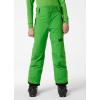 Helly-Hansen Junior Legendary Pant – Ski Pants with HELLY TECH: Waterproof, Windproof, Breathable, Extendable Length(417 Clover)