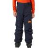 Helly-Hansen Junior Legendary Pant – Ski Pants with HELLY TECH: Waterproof, Windproof, Breathable, Extendable Length(598 Navy)