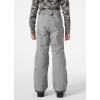 Helly-Hansen Junior Legendary Pant – Ski Pants with HELLY TECH: Waterproof, Windproof, Breathable, Extendable Length(876 Concrete)