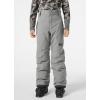 Helly-Hansen Junior Legendary Pant – Ski Pants with HELLY TECH: Waterproof, Windproof, Breathable, Extendable Length(876 Concrete)