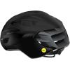 MET Manta MIPS Aero Road Bike Helmet | Lightweight Aerodynamic Cycling Helmet for Adults, Internal Air Channeling, MIPS-C2 Tech, Sunglasses Port(Black Matte/Glossy)