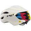 MET Manta MIPS Aero Road Bike Helmet | Lightweight Aerodynamic Cycling Helmet for Adults, Internal Air Channeling, MIPS-C2 Tech, Sunglasses Port(Rainbow)