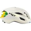 MET Manta MIPS Aero Road Bike Helmet | Lightweight Aerodynamic Cycling Helmet for Adults, Internal Air Channeling, MIPS-C2 Tech, Sunglasses Port(Rainbow)