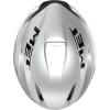 MET Manta MIPS Aero Road Bike Helmet | Lightweight Aerodynamic Cycling Helmet for Adults, Internal Air Channeling, MIPS-C2 Tech, Sunglasses Port(White Holographic Glossy)