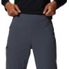 Mountain Hardwear Women’s Dynama Lined High Rise Pant for Hiking, Camping, and Outdoor Adventures(Iron Grey)