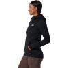 Mountain Hardwear Women’s Polartec Power Grid Full Zip Hoody for Climbing, Hiking, and Camping | Breathable and Insulated(Black)