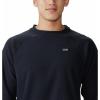 Mountain Hardwear mens Summit Grid Ls Crew(Black)