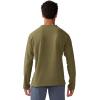 Mountain Hardwear mens Summit Grid Ls Crew(Combat Green)