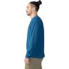Mountain Hardwear mens Summit Grid Ls Crew(Dark Caspian)