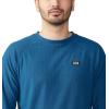 Mountain Hardwear mens Summit Grid Ls Crew(Dark Caspian)