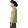 Mountain Hardwear mens Summit Grid Ls Crew(Light Cactus)