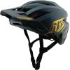 Troy Lee Designs – Youth FLOWLINE Helmet, MIPS for Mountain Bicycle MTB, OSFA(Gray / Gold)