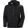 Helly-Hansen Men’s Crew Hooded Midlayer Jacket 2.0(990 Black)