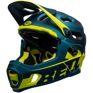 Bell Super DH MIPS(Matte/Gloss Blue/Hi-Viz (2024))