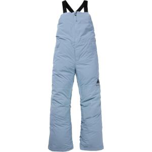 Burton Kids’ Skylar 2-Layer Bib Pants – Waterproof Winter Snowboard Bib Pants for Boys & Girls(Dusty Blue)