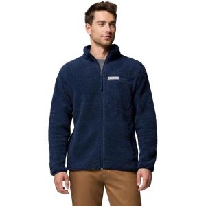 Columbia mens Helvetia II Half Snap Fleece(Collegiate Navy)