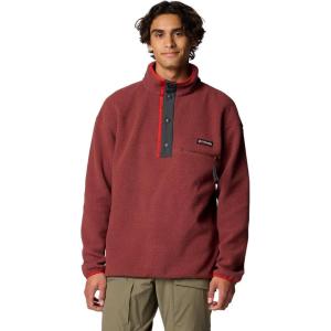 Columbia mens Helvetia II Half Snap Fleece(Spice)