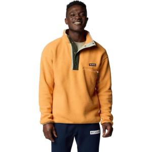 Columbia mens Helvetia II Half Snap Fleece(Sunstone)