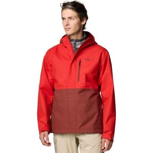 Columbia mens Hikebound Ii Jacket(Sail Red/Spice)