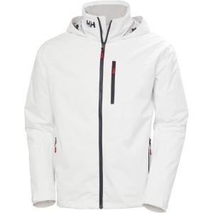 Helly-Hansen Men’s Crew Hooded Midlayer Jacket 2.0(001 White)
