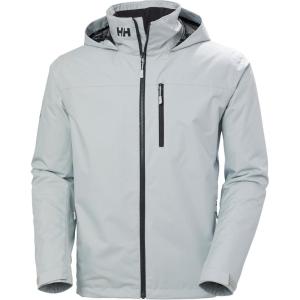 Helly-Hansen Men’s Crew Hooded Midlayer Jacket 2.0(853 Grey Fog)