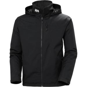 Helly-Hansen Men’s Crew Hooded Midlayer Jacket 2.0(990 Black)
