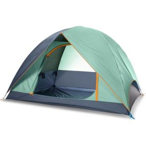 Kelty Tallboy Family Car Camping Tent, 4 or 6 Person Freestanding Shelter, Large Capacity, Stuff Sack Included. 2022(6-Person)