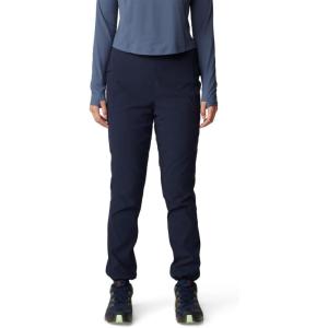 Mountain Hardwear Women’s Dynama Lined High Rise Pant for Hiking, Camping, and Outdoor Adventures(Abyss – New 2024)