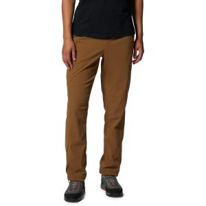 Mountain Hardwear Women’s Dynama Lined High Rise Pant for Hiking, Camping, and Outdoor Adventures(Corozo Nut)
