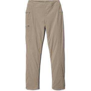 Mountain Hardwear Women’s Dynama Lined High Rise Pant for Hiking, Camping, and Outdoor Adventures(Dunes)
