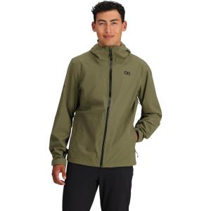 Outdoor Research Men’s Stratoburst Stretch Rain Jacket(Ranger Green)