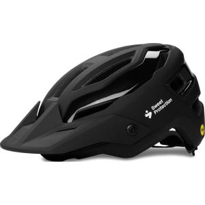 Sweet Protection Trailblazer MIPS Bike Helmet – Advanced Biking Gear with Adjustable Visor, Variable Shell Technology, and Superior Ventilation(Matte Black)