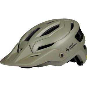 Sweet Protection Trailblazer MIPS Bike Helmet – Advanced Biking Gear with Adjustable Visor, Variable Shell Technology, and Superior Ventilation(Woodland)