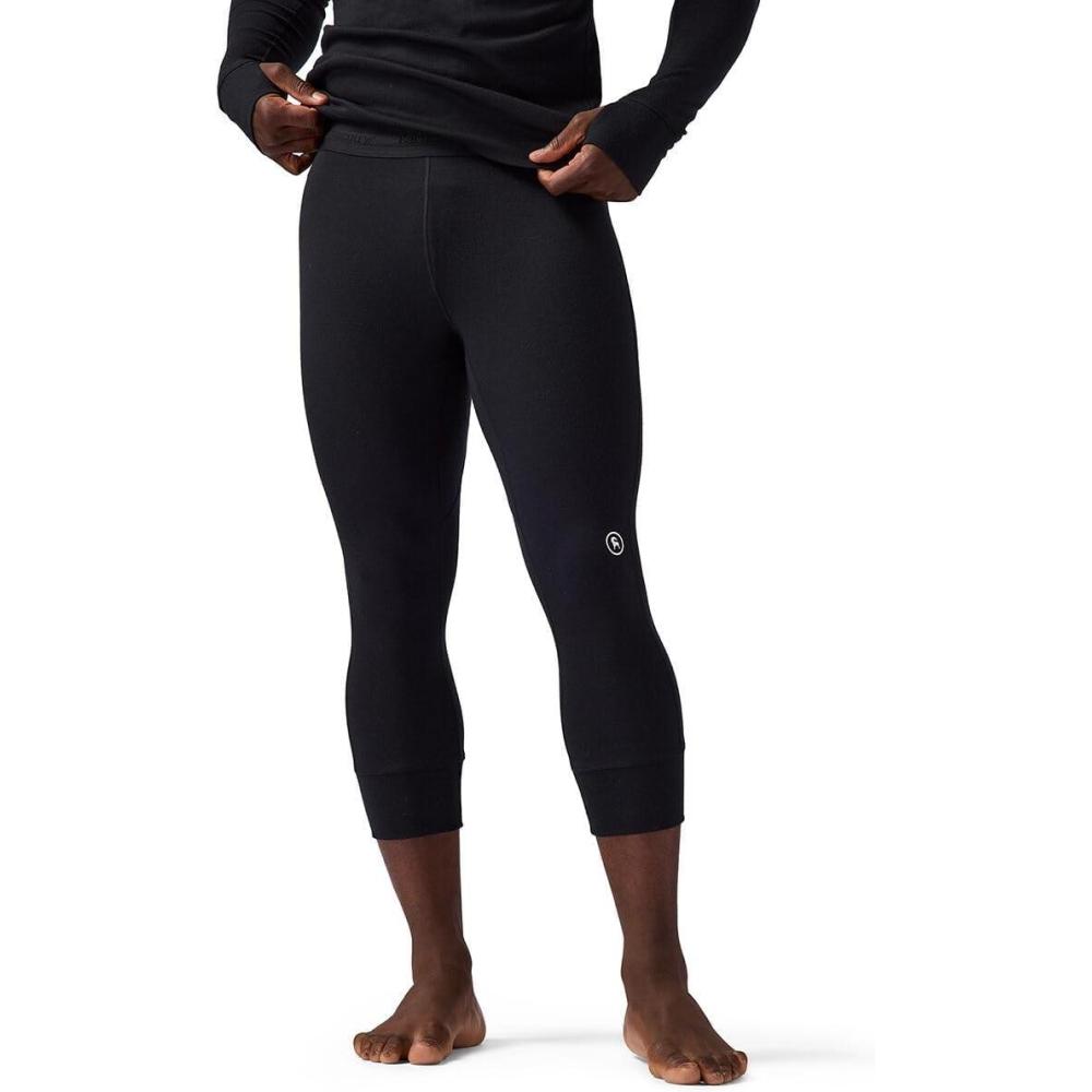 imageBackcountry Cedars RWS Merino MidWt Baselayer 34 Bottom  MensBlack