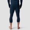 Backcountry, Cedars RWS Merino Mid-Wt Baselayer 3/4 Bottom – Men’s(Midnight Blue)