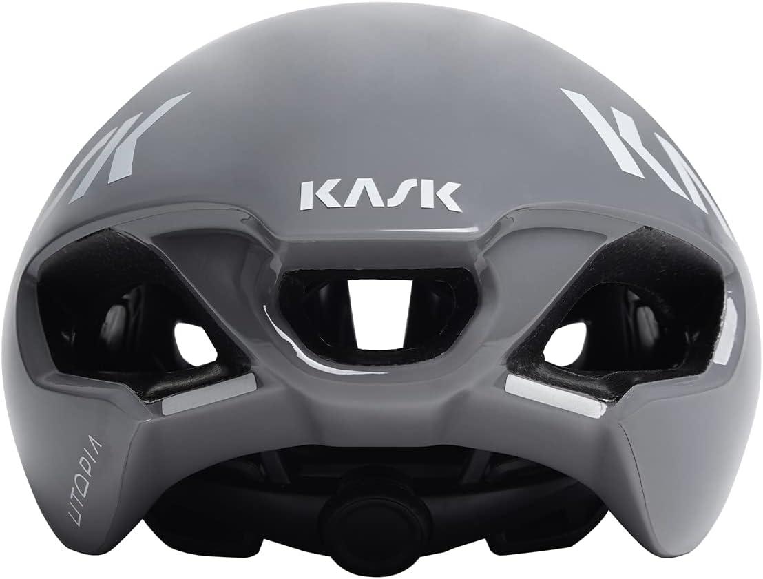 imageKask Utopia Y Bike Helmet I Aerodynamic Road Cycling ampamp Triathlon Helmet for SpeedGrey