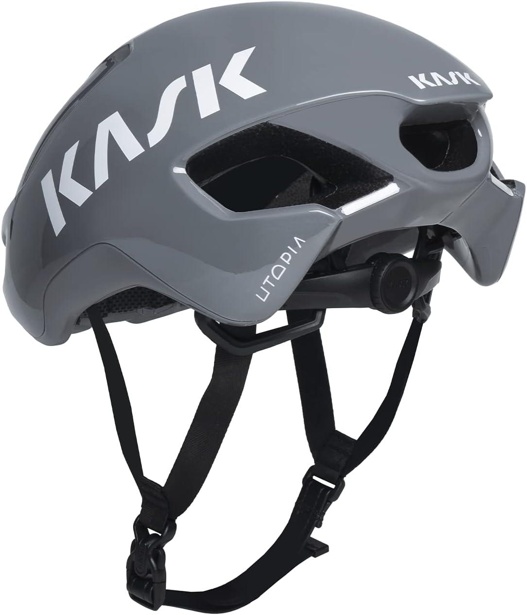 imageKask Utopia Y Bike Helmet I Aerodynamic Road Cycling ampamp Triathlon Helmet for SpeedGrey