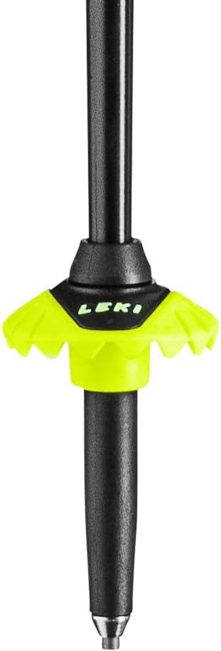 imageLEKI Spitfire Vario 3D Adjustable Lightweight Aluminum Ski Poles for Alpine ampamp Backcountry SkiingNeonmagentaNeonyellowBerry