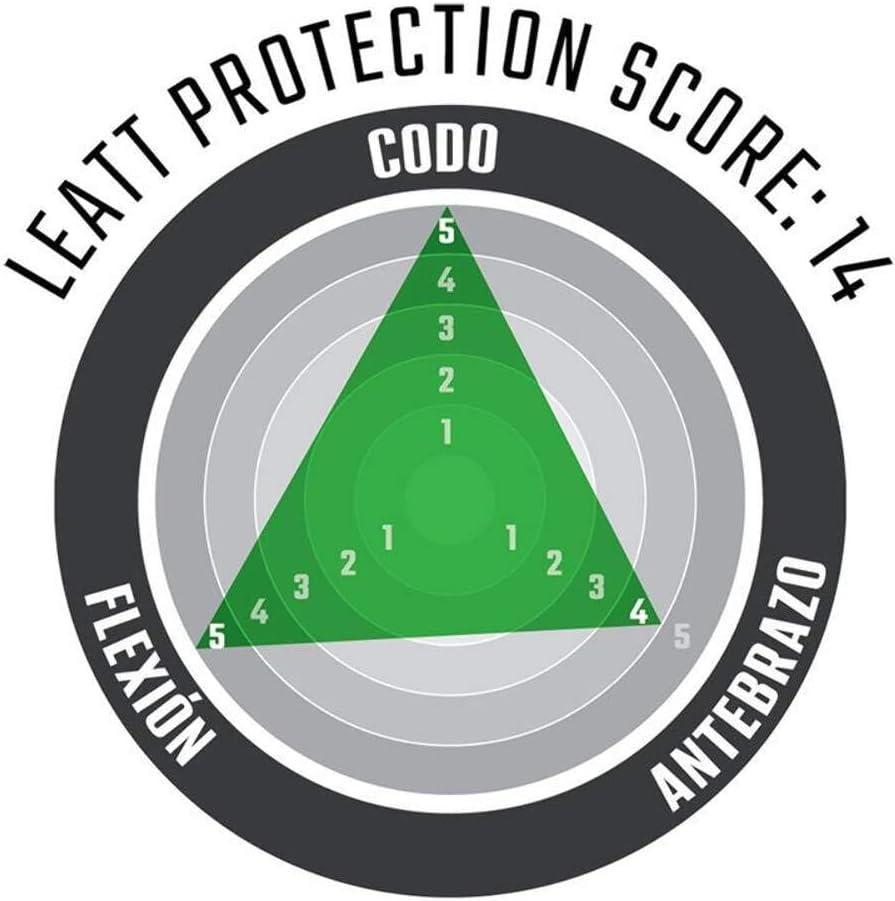 imageLeatt 3DF Hybrid Elbow GuardWhiteBlack