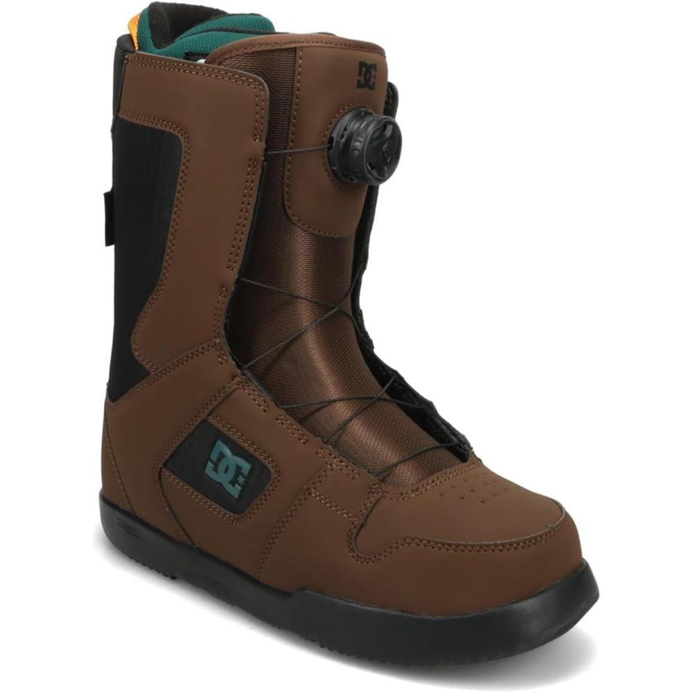 imageDC Mens Phase Lace BlackWhite Snowboard BootsBROWNBLACKTEAL