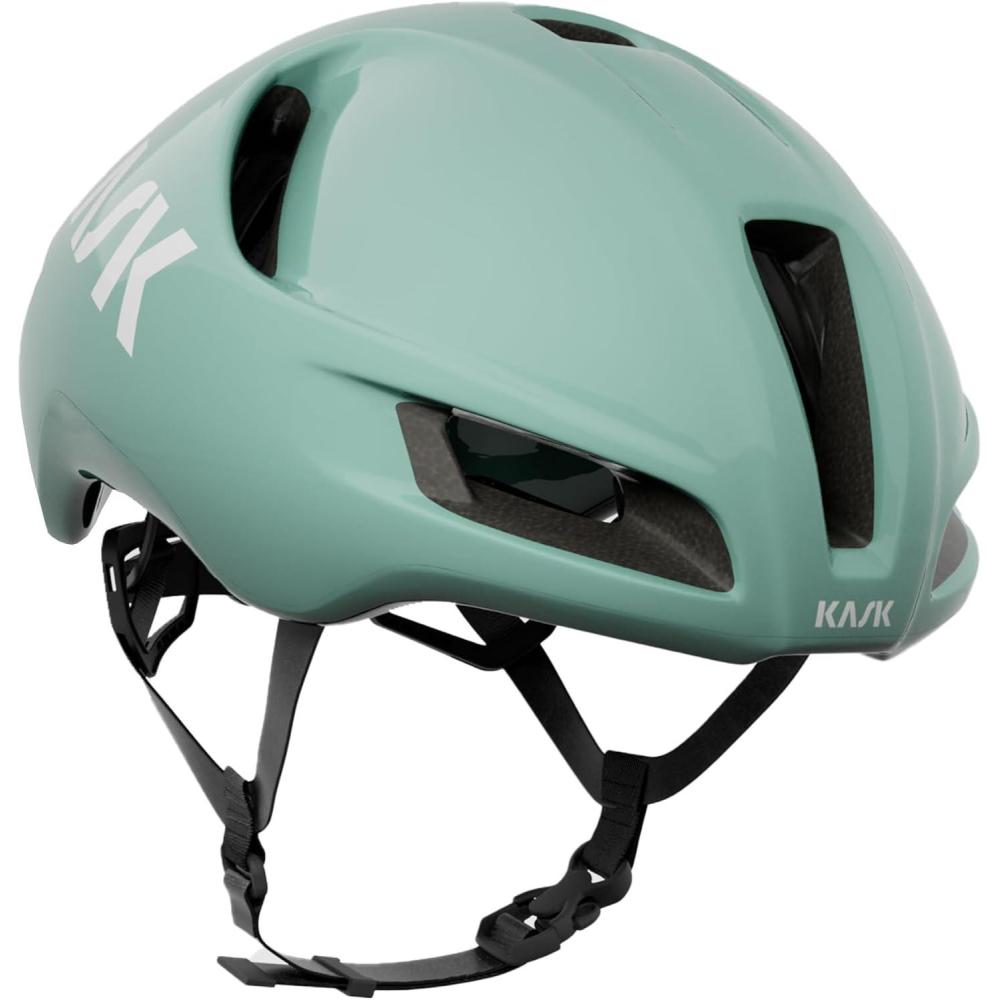 imageKask Utopia Y Bike Helmet I Aerodynamic Road Cycling ampamp Triathlon Helmet for SpeedCaribe Green