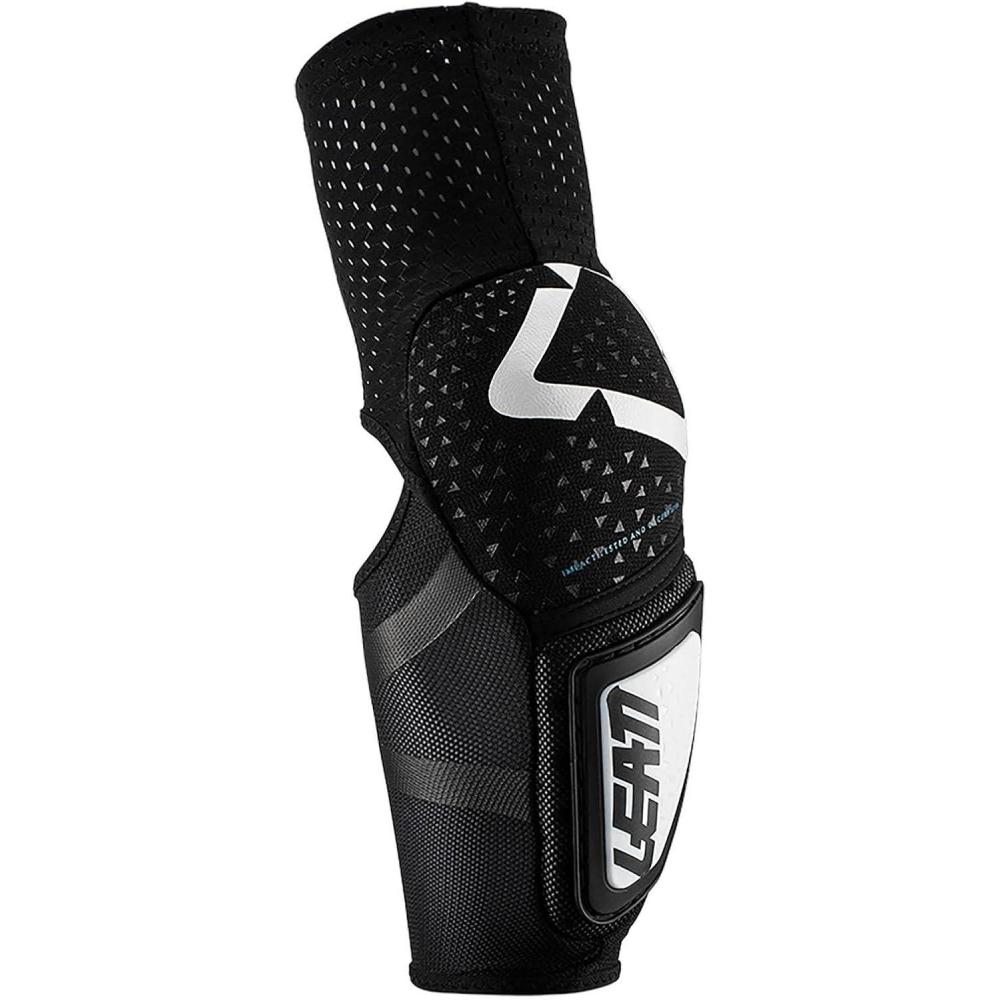 imageLeatt 3DF Hybrid Elbow GuardWhiteBlack