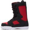 DC Men’s Phase Lace Black/White Snowboard Boots(Black/Red/Black)