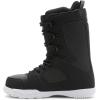 DC Men’s Phase Lace Black/White Snowboard Boots(Black/White)