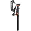 LEKI Helicon Lite Aluminum Adjustable Lightweight Ski Poles for Backcountry Skiing & Snowboarding(Dark Anthracite-Neonorange-Black)