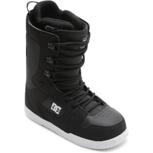 DC Men’s Phase Lace Black/White Snowboard Boots(Black/White)