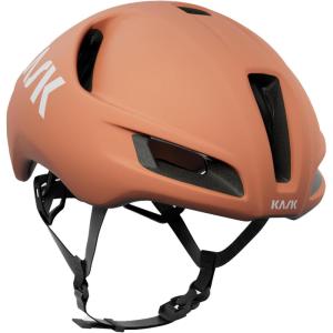 Kask Utopia Y Bike Helmet I Aerodynamic, Road Cycling & Triathlon Helmet for Speed(Cognac Matt)