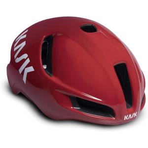 Kask Utopia Y Bike Helmet I Aerodynamic, Road Cycling & Triathlon Helmet for Speed(Red)